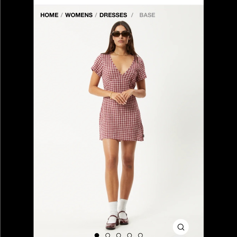 Seersucker Mini Dress